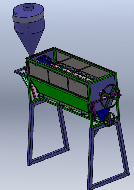 Doner Un ve Kükürt Eleme Makinası